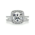 thumbnail image 1 of 1.70 CTW Round Brilliant Cut Bridal Set Wedding Ring 10K White Gold, 1 of 5