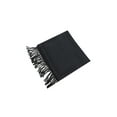 thumbnail image 1 of 1 70% Pashmina 30% Silk Women's Scarf Fringe Ends Black, 1 of 1