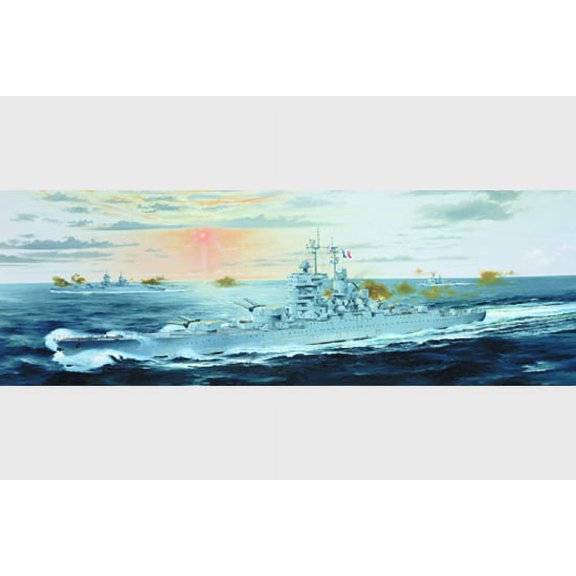 1/700 French Jean Bart Battleship 1955