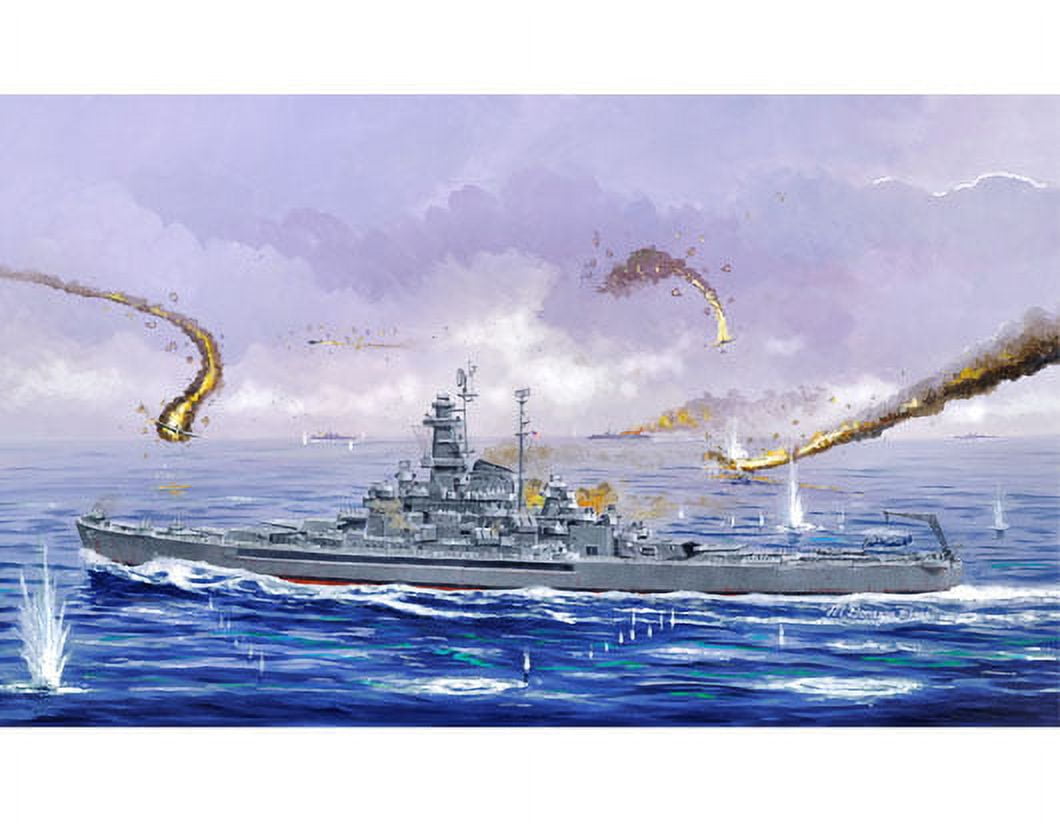 1/700 USS South Dakota BB57 Battleship 1945 - Walmart.com