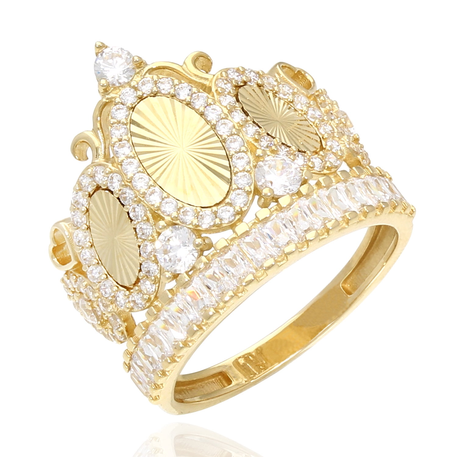 Gold Cocktail Ring | Party Wear | Adjustable size