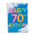 thumbnail image 1 of 1 70th Birthday Card with Envelope - Milestone (Not 3D or Layered) C5651EMBG, 1 of 6