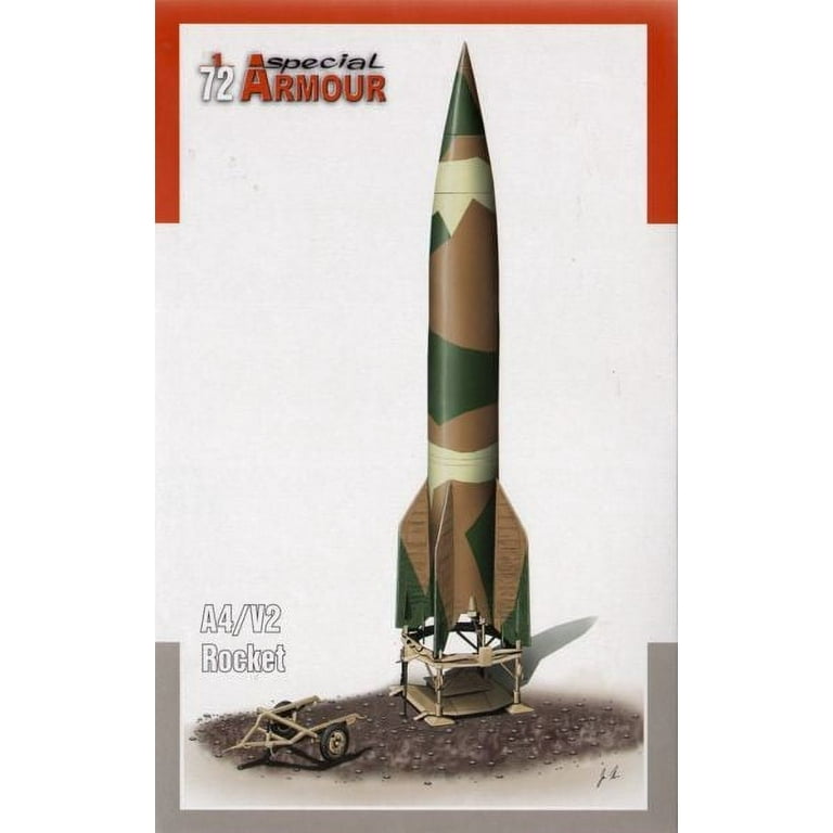 希少書　 V2: The A4 Rocket 　洋書 1/72 A4/V2 Ballistic Missile - Walmart.com