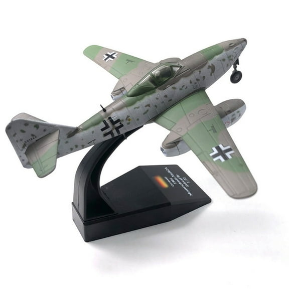 1:72 Alloy WWII German Me-262 Jet Fighter Aircraft Model Aircraft Model Simulation Aviation Science Exhibition Model