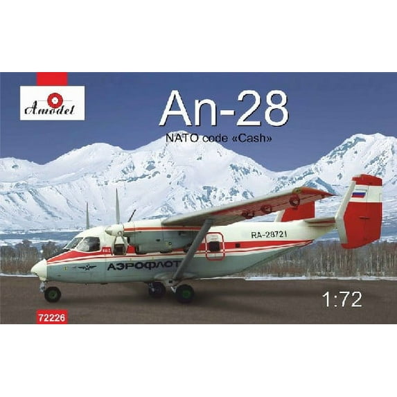 1/72 Antonov An28 NATO Code Twin Engine Light Turboprop Aircraft
