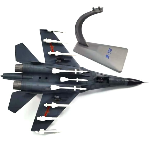 1:72 Chinese Air Force J-11B Fighter Alloy Finished Product Model Diecast Military Models