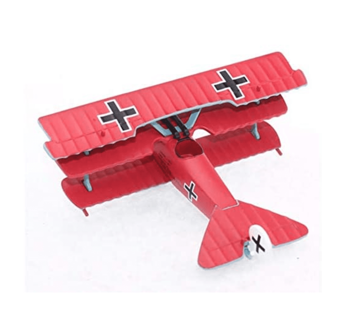 1/72 Diecast Plane Models Aircraft Die Cast Fokker Dr.1 Red Baron ...