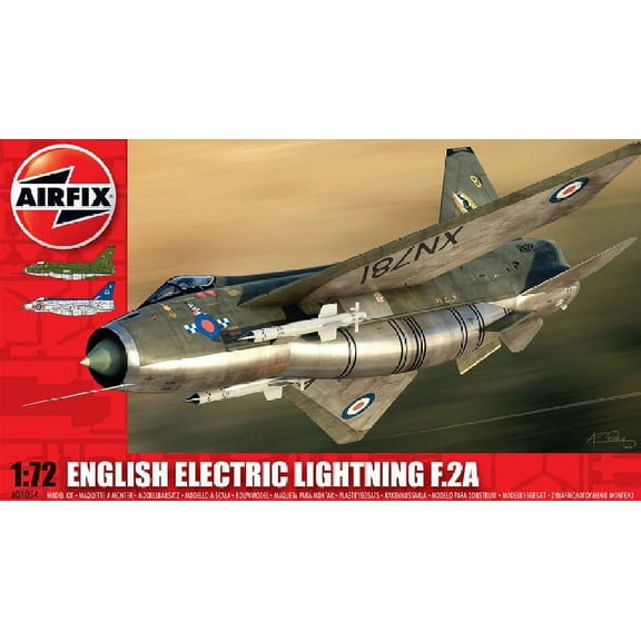 1/72 EE Lightning F2A Supersonic Jet Fighter