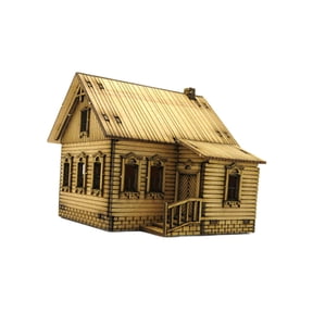 1/72 European Style House Architecture Scene Model for Micro