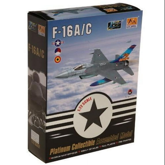 1/72 F-16A MLU BAF 1st Sqn Belgium 2003 Multi-Colored