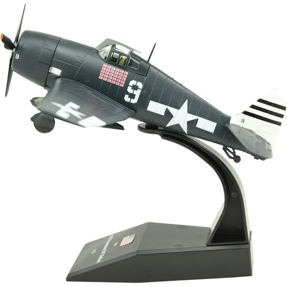 1:72 F6F Hellcat Metal Fighter Attack Plane Model,United States Navy,World War II 1945, Military Airplane Model,Diecast Plane,for Collecting and Gift