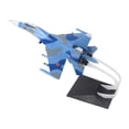 thumbnail image 1 of 1/72 Fighter Aircraft Model Diecast Plane Model Assembled Model Display Stand, Plane Model Realistic Airplane Fighter for Bedroom Office Gift Su-27, 1 of 8