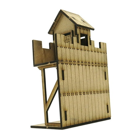 1/72 Fortress Building Model Kits Unassembly for Accessory Diorama War Scene sentry watchtower