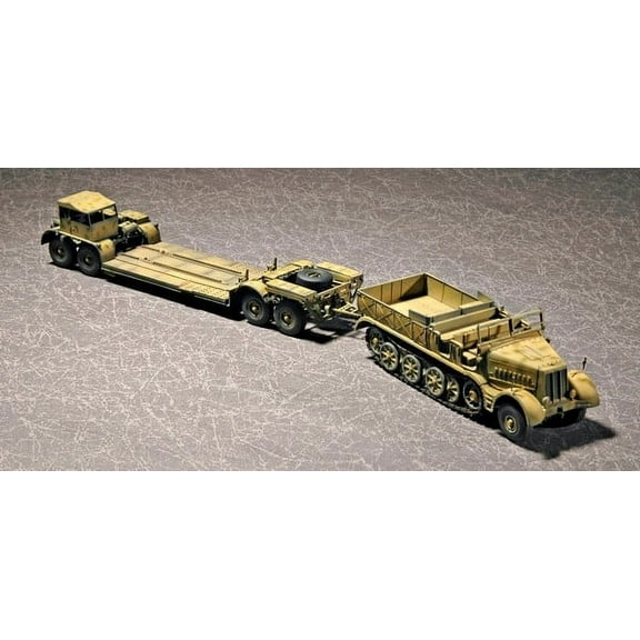 1/72 German SdKfz 9 (18t) Halftrack w/SdAh116 Trailer