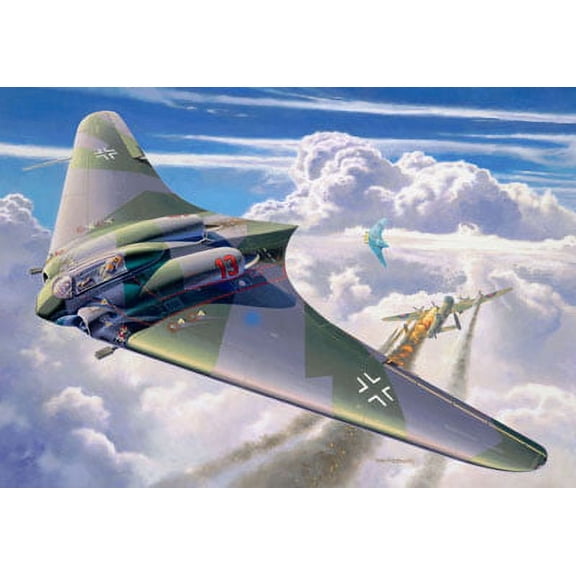 1/72 Horten Go229 Flying Wing Aircraft