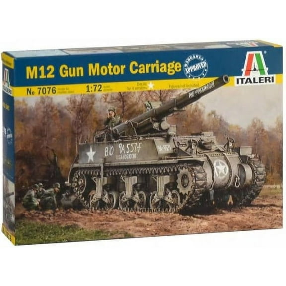 1/72 M12 GMC US Army Tank Destroyer