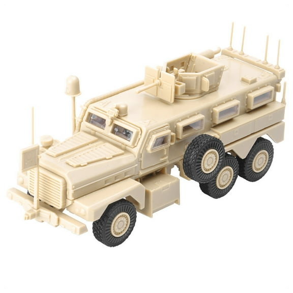 1:72 MM0668 U.S. COUGAR 6x6 MRAP Vehicle Plastic Military Armored Vehicle Armored Car Collection (Unassembled Kit)