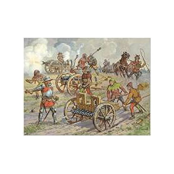 1/72 Medieval Field Powder Artillery