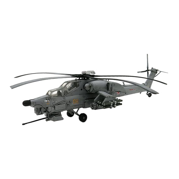 1:72 Mi 28 Attack Helicopter Assembly Model Aircraft Model Desk Decoration Sturdy Aviation Collectibles Airplane Model