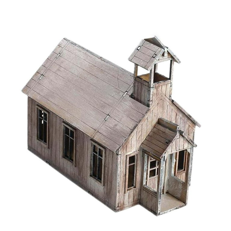 Vintage miniature 2024 wooden houses