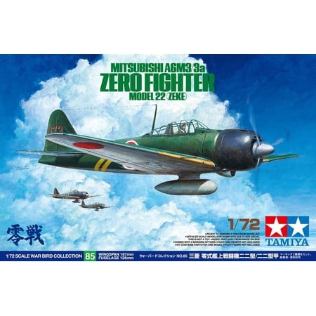1/72 Mitsubishi A6M3/3a Model 22 (Zeke) Zero Fighter