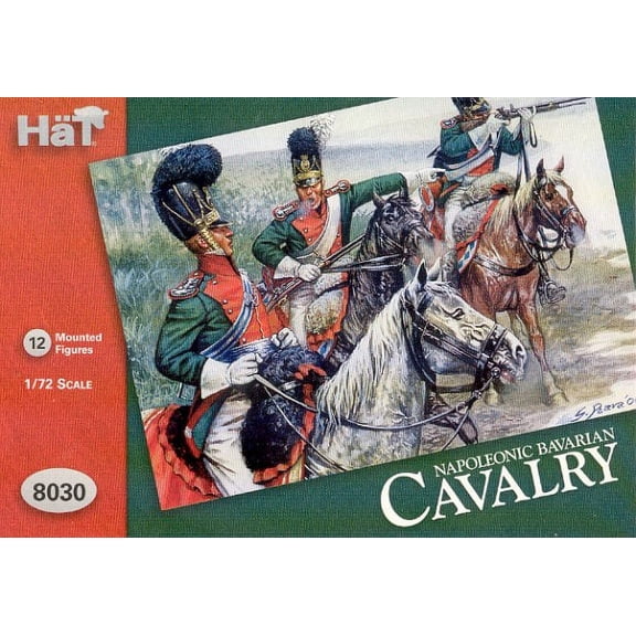 1/72 Napoleonic Bavarian Cavalry (12 Mtd)