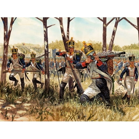 1/72 Napoleonic War: French Infantry (48)
