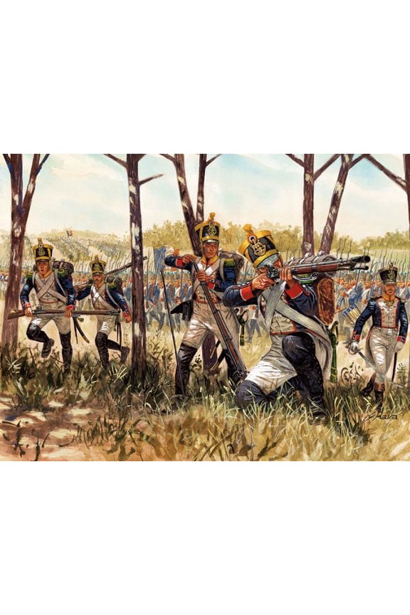 1/72 Napoleonic War: French Infantry (48)