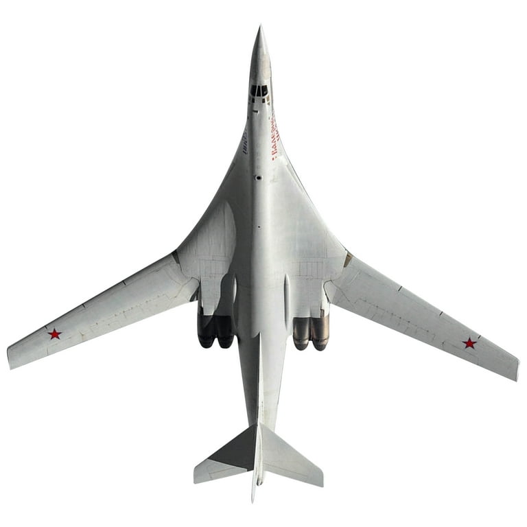 1:72 Paper Tupolev Tu-160 Black Jack Bomber Model Aircraft Model