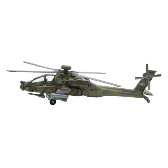 1:72 Scale AH-64 Apache Helicopter Quick Build Model Kit 25PCS DIY Helicopter Model Gift for Adults and Kids Collection