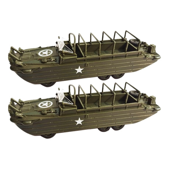 1:72 Scale Amphibious Vehicle Model Kits DIY Puzzle Truck Model for Children