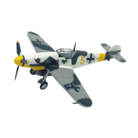 1/72 Scale BF 109F-4 Fighter Model Fighter Attack Plane Military Model for Collection Gift Toys