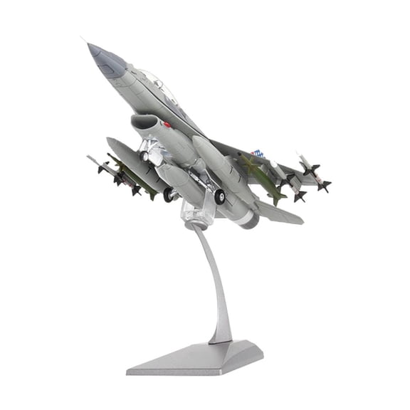 1:72 Scale F-16D Fighter Attack Plane Model Diecast Plane