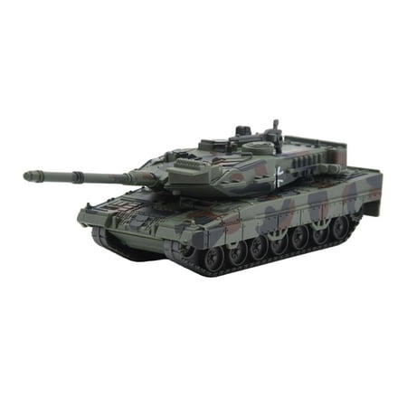 1/72 Scale Germany Leopard 2A7 Main Battle Tank Quick Build Model Kit 14PCS DIY Tank Model Gift for Adults and Kids Collection