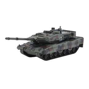 1/72 Scale Germany Leopard 2A7 Main Battle Tank Quick Build Model Kit 14PCS DIY Tank Model Gift for Adults and Kids Collection