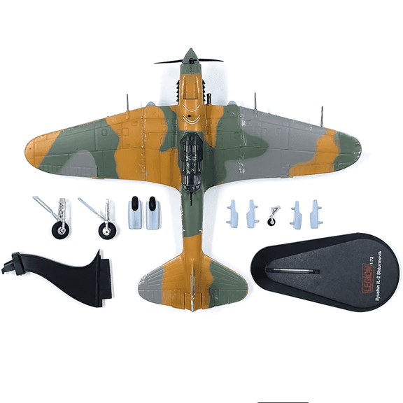 1:72 Scale Il-2 Fighter Alloy Aircraft Model Collectible Model for Aviation Enthusiasts