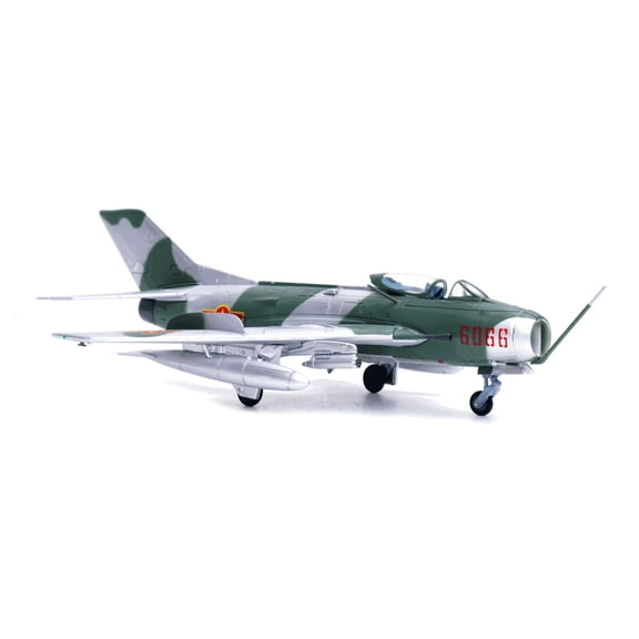1:72 Scale J-6 Fighter Model for Showcase Diecast, Ideal for Aviation Enthusiasts