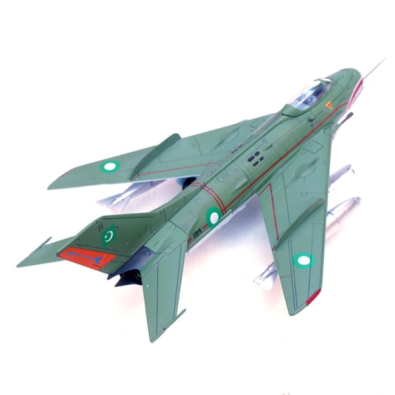 1:72 Scale J-6 Fighter Model for Showcase Diecast, Ideal for Aviation Enthusiasts