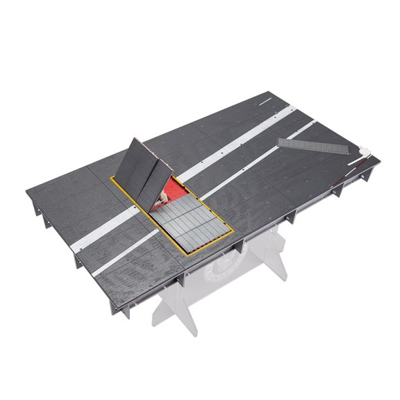 1/72 Scale Modular Display Platform Diorama With Acrylic Support Stand, Detailed Scene Base For Scale Model Collections, Showcase Displays And Photography Backgrounds