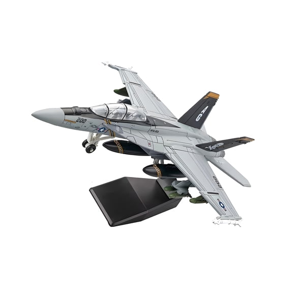 1:72 Scale Replica F18 F-18 VF103 Grumman Tomcat Super Hornet F/A-18F Pirate Flag Fighter US Navy Plane  Military Model Toy