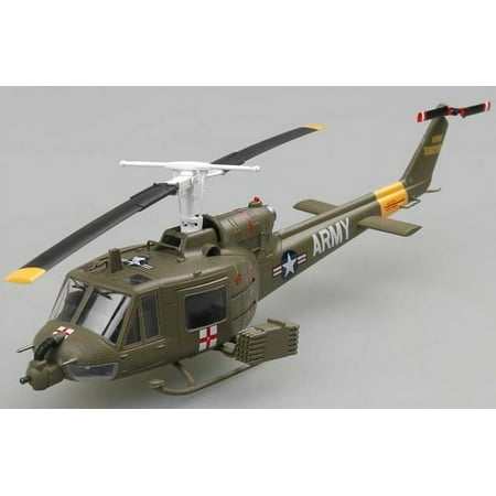 1/72 UH1B US Army Vietnam 1967 (Built-Up Plastic)