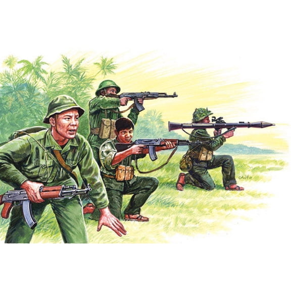 1/72 Vietnam: Vietnamese Army/Vietcong Soldiers (50)