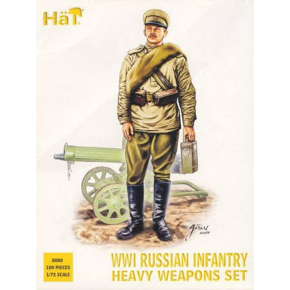 1/72 WWI Russian Infantry Heavy Weapons Set (100) (D)