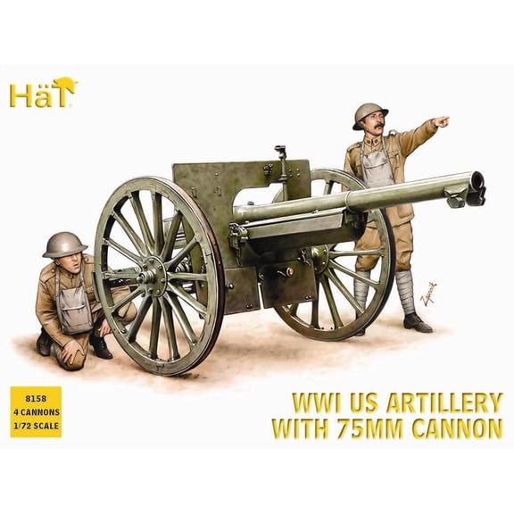Us Artillery Ww-I 1:72
