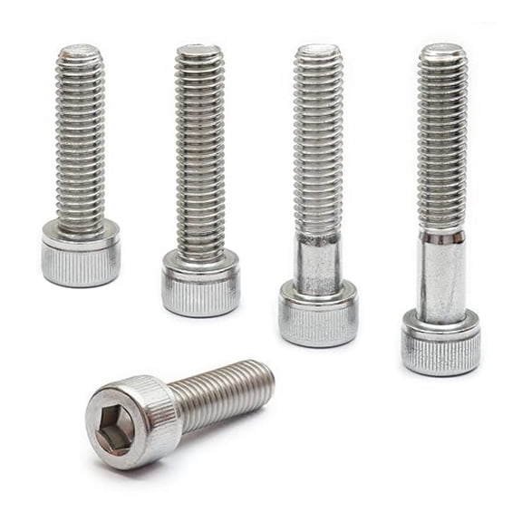 - #1-72 x 3/8" Socket Head Screws, F837, Stainless Steel, 50 Pack