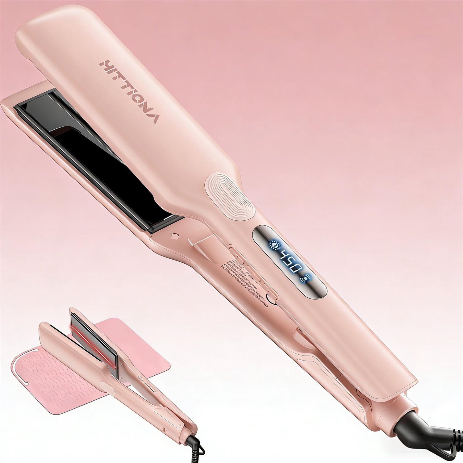 1.75" Ceramic Infrared Ionic Flat Iron Hair Straightener