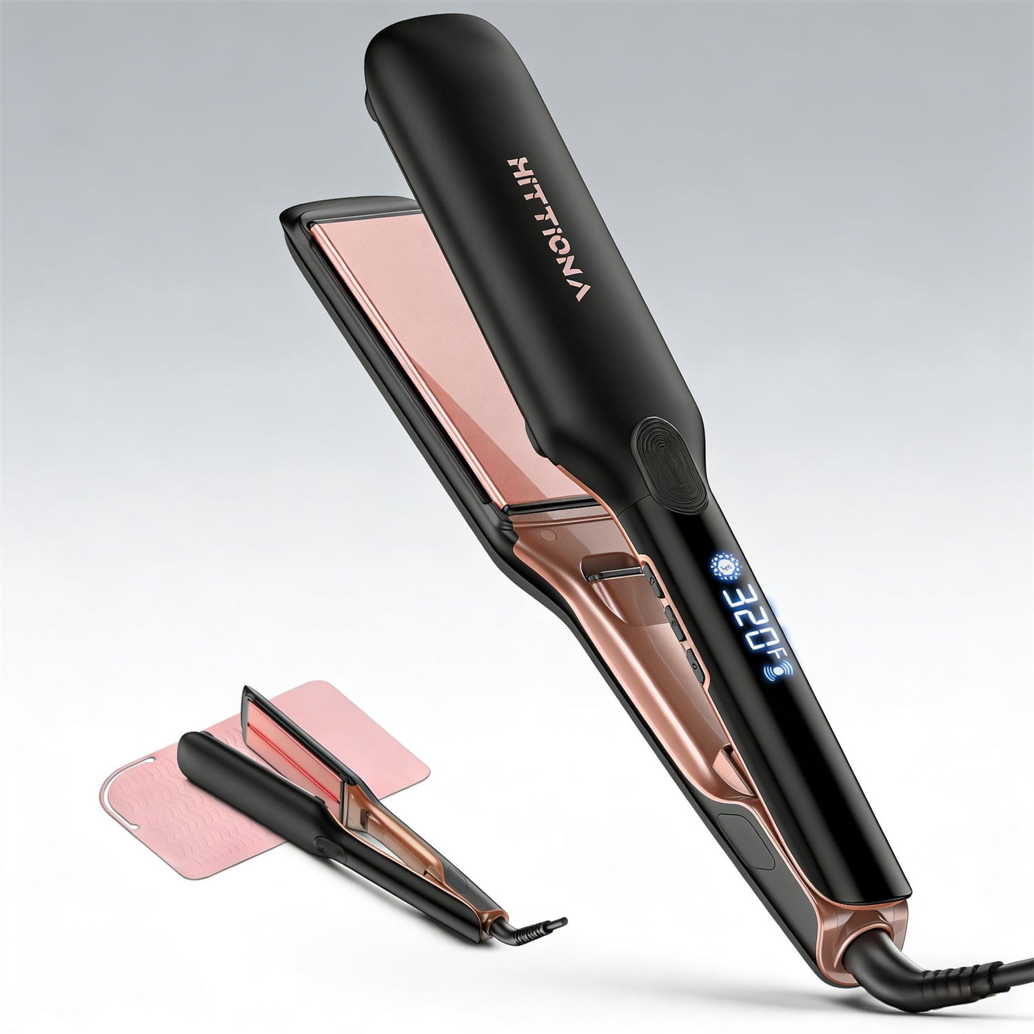 1.75" Ceramic Infrared Ionic Flat Iron Hair Straightener