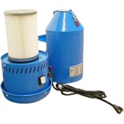 1.75 HP Dust Collector for Sand Blast Cabinet Dust Collection Reclaimer System for Media Blaster/Blasting Cabinet with 2 Gallon Capacity