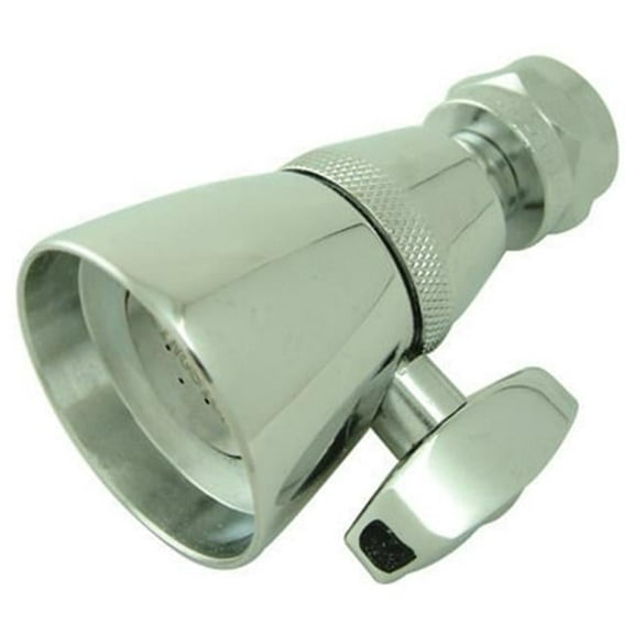 1-.75 Inch Diameter Brass Shower Head - Polished Chrome