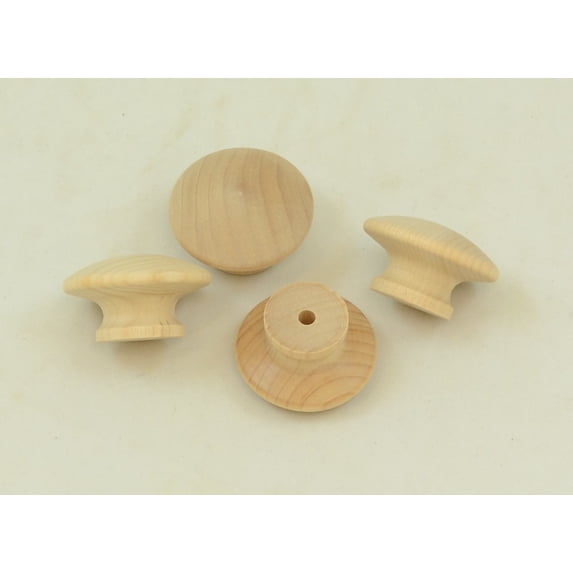 1.75 Inch Hardwood Drawer Pull / Package of 10